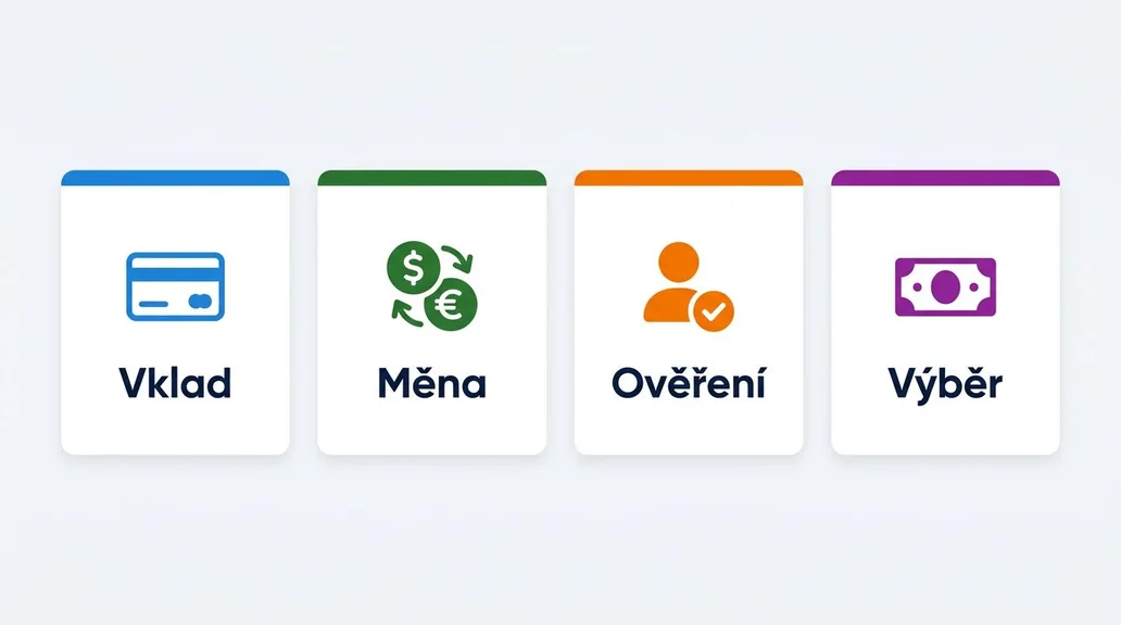 Platby měny ověření a výběry u zahraničních sázkových kanceláří